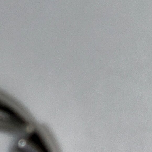 Vintage Puccini Silver-Tone Round Brooch With Textured White Center - Picture 10 of 15